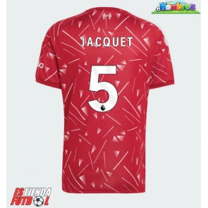 Liverpool Jeremy Jacquet #5 Primera Equipación 2026-27 Manga Corta